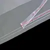 Bolsa Compuesta Transparente Resistente a Daños de Plástico OPP, Ancho 17 cm, Bolsas de Empaque Decorativas para Ropa de 8 Hilos, Venta Directa de Fábrica