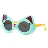 Gafas de Sol Infantiles Lindas de Dibujos Animados con Formas Elegantes para Fotografía Callejera, Protección Solar, Divertido Diseño de Gato, Gafas de Sol Infantiles Unisex al por Mayor
