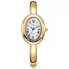 Comercio Exterior Nuevo Moda Popular Temperamento Compacto Ovalado Banda de Acero Pulsera Estilo Reloj de Cuarzo Decorativo para Mujer Listo para la Venta