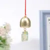 Cartel de Bendición de Doble Cara, Riqueza y Salud, Colgante de Campana de Aleación de Animal Pequeño, Colgante para Manija de Puerta DIY, Accesorios de Decoración