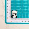 Parche de Material de Resina de Dibujos Animados de Panda DIY Lindo Animal Accesorios Hechos a Mano Pegamento Crema Funda para Teléfono Móvil Joyería Dibujos Animados