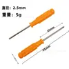 Chave de Fenda em U Preta 3.0/4.0/5.0 Chave de Fenda Phillips Mini Laranja Chave de Fenda Grátis