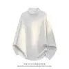 Camiseta interior térmica de manga larga con cuello alto medio para hombre de talla grande, nueva para otoño/invierno 2026, transfronteriza