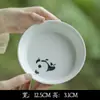Serie de Juego de Té Pintado a Mano de las Dinastías Tang y Song, Juego de Té Kung Fu para Uso Doméstico, Incluye Gaiwan, Tetera, Tazas de Té, Posavasos, Recipiente para Té y Colección de Cuchara para Té