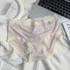 Ropa interior crema femenina ropa interior roscada señoras algodón entrepierna cintura cadera estudiante niña calzones mayoreo
