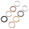 Anillo de Apertura de Resorte de 20-35 mm, Llavero de Anillo de Resorte Universal Redondo, Accesorios para Joyería DIY al por Mayor