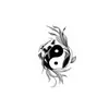 Pegatinas de Tatuaje Bagua de Fuxi para Brazos, Pegatinas de Tatuaje Herbales para Hombres y Mujeres, Impermeables, de Larga Duración, Amigables con la Piel, Personalizadas, Cubre Cicatrices, No Reflectantes
