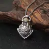 Nuevo Colgante de Cadena para Suéter de Hombre con Cabeza de Dragón Audaz, Campana Exorcista, Retro Vintage, Tendencia, Personalidad Audaz