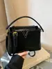 Bolso de Mano Nuevo Transfronterizo con Patrón de Piedra 2025, Lujo Ligero Moda Tendencia Retro Bolso Cubo de Hombro Cruzado para Mujer