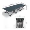 Cama Dobrável para Exterior, para Uma Pessoa, Cadeira Reclinável Dobrável para Escritório, Cama de Descanso, Cama de Acampamento, Cama de Companhia, Cama Dobrável de Descanso