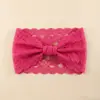 Diadema de Encaje Hueco Retro con Borde Elástico Ancho, Pañuelo de Cabeza de Cintura Moderno para Viajes de Primavera y Verano y Accesorios para el Cabello de Playa