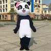Ropa de muñeco de dibujos animados Ling na Bei Er lindo panda accesorios para caminar ropa de actuación ropa de muñeca ropa de muñeca linebel