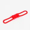 Preço único atacado de fábrica armação leve abraçadeira para cabos acessórios para equipamentos de ciclismo bicicleta de montanha pulseira de silicone