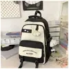 Mochila Popular Nueva 2026 en Varios Colores para Estudiantes de Secundaria Mochila Grande para Chicas Venta Directa de Comercio Exterior