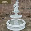 Adornos Estilo Europeo Fuente Patio Fluyente Villa Jardín Exterior Elemento de Agua Piscina Grande para Deseos Jardín de Bodas Accesorios para Celebridades de Internet