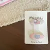 Novo Presilha de Cabelo Laço Animal Pequeno Rosa Claro Grampo de Cabelo Presilha Lateral Presilha para Franja