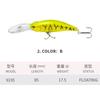 Mino Luya Señuelo Falso 85Mm/17.5G Mino Flotante de Largo Alcance Pesca de Agua Dulce Boca Inclinada Caballa Lubina 9195