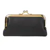 2025 Nueva Cartera para Mujer Correa de Muñeca Corta Monedero Estilo Coreano Monedero con Clip para Monedas Ranuras para Múltiples Tarjetas Tarjetero Cartera