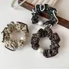 Goma para el pelo de lunares florales de alta elasticidad, Elegante y a la moda, Cuerda para coleta de pelo duradera, Goma elástica