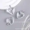 Venta Caliente Transfronteriza Colgante Corazón de 20 mm, Colgante Corazón de Color Gelatina, Accesorios de Collar Corazón Durazno, Suministros para Manualidades