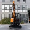 Fábrica de Origen 3800 kg Máquina de Gancho para Construcción de Ingeniería Exportada a la República Checa Tipo 35/Tipo 40 Excavadora con Sistema Totalmente Hidráulico