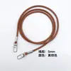 Cordón para teléfono, se puede llevar cruzado o sobre el hombro, hecho de material PU duradero, con una hebilla corta y un cordón, correa para teléfono, correa cruzada, correa de cuero