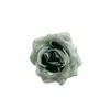 Pintura al óleo simulada mini cabeza de flor de rosa material para pasador de pelo DIY accesorios decoración del hogar arreglo floral