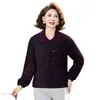 Moda Casual Transfronteriza 2026 Otoño/Invierno Nueva Moda Casual Tallas Grandes Holgada Adelgazante Ajuste Delgado Chaqueta Versátil para Madres