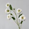 Flores Artificiales de Caléndula para Decoración de Bodas, Arreglo Floral de Piso, Arte Floral para Decoración de Hogar de Hotel de Alta Gama, Flores Falsas
