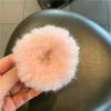 Anillo para el Cabello de Otoño e Invierno Cálido Suave Ceroso Cuerda de Pelo de Imitación de Conejo Cuerda de Pelo Linda Esponjosa Goma Elástica para Niñas Súper Cómoda