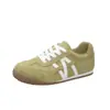 Zapatos Estilo Piel de Vaca para Mujer, Nuevo Modelo de Verano, Estilo Mago de Oz Verde de Nicho, Tenis Versátiles, Zapatos Deportivos Casuales