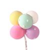 Decoración para pasteles, globos, cuerdas de arcilla, globos, pasteles de cumpleaños, complementos para fiestas, disfraces