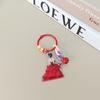 Han Feng Creative Ins Phone Case Pingente Acrílico Custom Drop Glue Cartoon DIY Pingente Decorações Bell Lanyard
