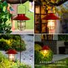 Lâmpada solar lâmpada de jardim ao ar livre lâmpada de tungstênio B &amp; B lâmpada pendurada retro lanterna retro decoração de gramado