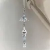 [Delfín Tiene el Mar] Verano Hecho a Mano con Cuentas Casero Girly Corazón Ins Cadena para Teléfono Móvil Carrillón de Viento Colgante Guben Ccd Cuerda