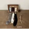 Calcetines de algodón peinado con volantes estilo vintage de otoño para niñas, hasta media pantorrilla, calcetines apilados estilo coreano para niños, lote mixto