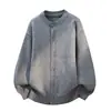 Ropa de punto transfronteriza 2026 invierno nuevo estilo coreano suéter cárdigan para hombre moda masculina chaqueta holgada top moderno para hombre