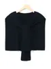 Xale de Lã 100% com Proteção para os Ombros e Ar Condicionado com Camisa, Capa de Proteção para a Coluna Cervical, Cachecol de Lã Tricotado para Mulheres, Dupla Finalidade