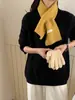 Bufanda Cruzada Lazy Chic 100% Lana para Mujer, Calentador de Cuello Cálido de Alta Gama para Otoño e Invierno, Fabricante de Bufandas Versátiles