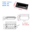 Manija empotrada aleación de zinc hebilla invisible mano LS183-1-2 oculta ls122 empotrada puerta de gabinete eléctrico manija de plástico