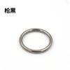 Cinto de O-ring de Metal Círculo de Liga de Zinco Acessório Anel D Acessórios de Cortina Sólidos Anel Redondo Fechado Contínuo Bolsa Tote