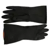 Guantes de látex 31cm guantes industriales resistentes a ácidos y álcalis guantes de goma en stock al por mayor
