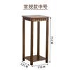 Yaouda Sala de Estar Soporte de Flores Chino Balcón Soporte para Macetas Soporte para Acuario Mesa Extensible de Bambú Nanzhu Soporte para Flores Suculentas Rosa Verde Venta al por Mayor
