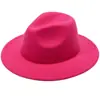 Fedora de lã, chapéu de cowboy, estilo étnico masculino e feminino, chapéu de sol estilo europeu e americano para casais primavera e verão, chapéu de jazz