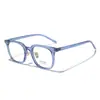 Gafas de Montura Negra para Mujer, Montura de PC, Luz Azul Antirreflejante, Gafas sin Graduación, Lentes Protectoras, Patillas Recubiertas de Goma, Aspecto Natural, Versátil, Mayoreo