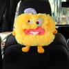 Caja de pañuelos para coche de dibujos animados de monstruo, muñeco de peluche, nueva caja de papel colgante para respaldo de asiento, caja de reposabrazos de coche, cubierta de caja de pañuelos