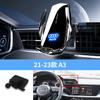 Soporte de Carga Inalámbrica para Teléfono Móvil y Soporte para Teléfono Móvil de Apertura y Cierre Eléctrico con Sensor Infrarrojo Dedicado para Audi A6L y Otros Coches