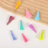 Franja Pequena de 3cm DIY para Roupas Pingente de Franja Colorido Argola para Pendurar Franja Feita à Mão Marcador de Página Acessórios de Vestuário Franja Venda por Atacado