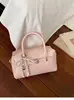 Bolso de Mano para Mujer 2026 Nuevo de Moda con Textura de Perla, Bolso Cruzado al Hombro tipo Boston Almohada