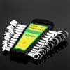 Llave de carraca pequeña de acción rápida de doble extremo flor de ciruelo rápida de ahorro de energía multifuncional Espina automática Rueda de espina herramienta manual Allegro